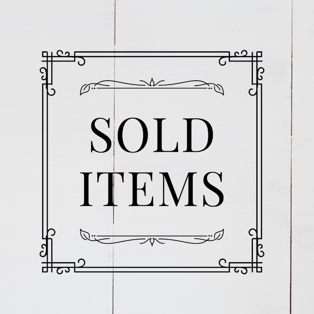 SOLD ITEMS PAST THIS LISTING